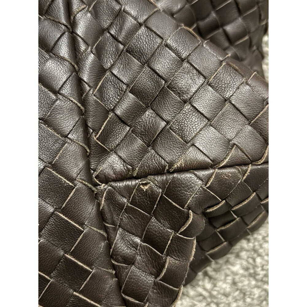 Bottega Veneta Authentic Handbag‎ Tote 214728 Intrecciato Leather Brown - Picture 4 of 16